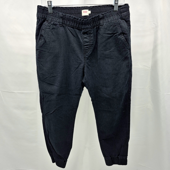 Levi's Women's Pull-up Jogger Pant Black. Size Medium - Picture 1 of 9